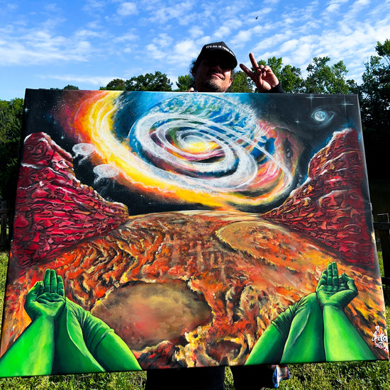 Martian Rocks - Original Painting