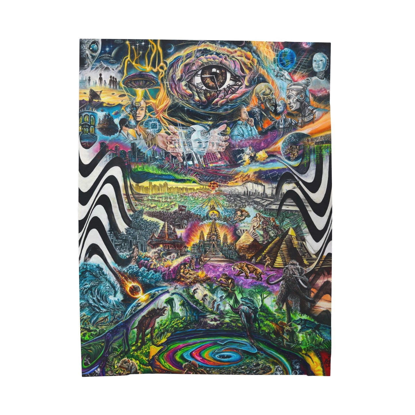 EVOL: Earth’s Vast Origin of Life - Plush Blanket
