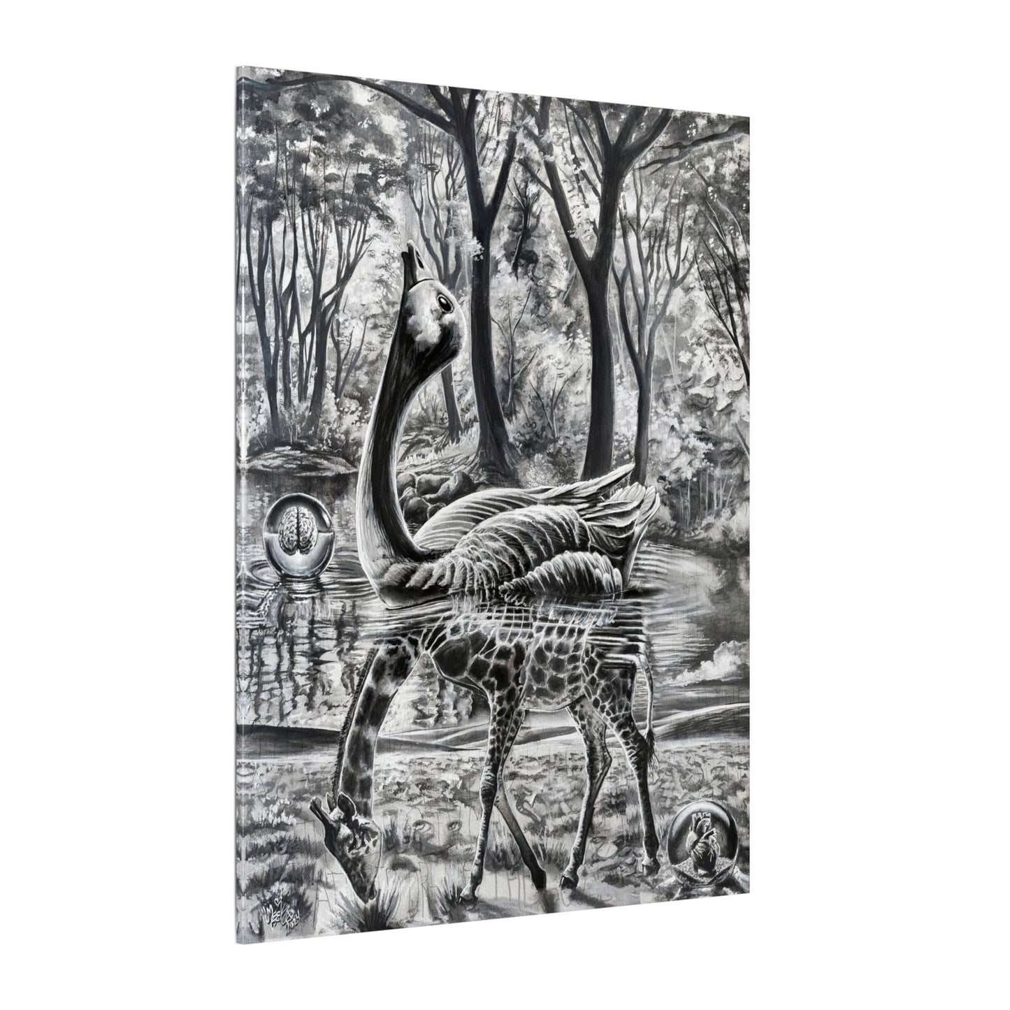 Mind Over Matter - Canvas Print