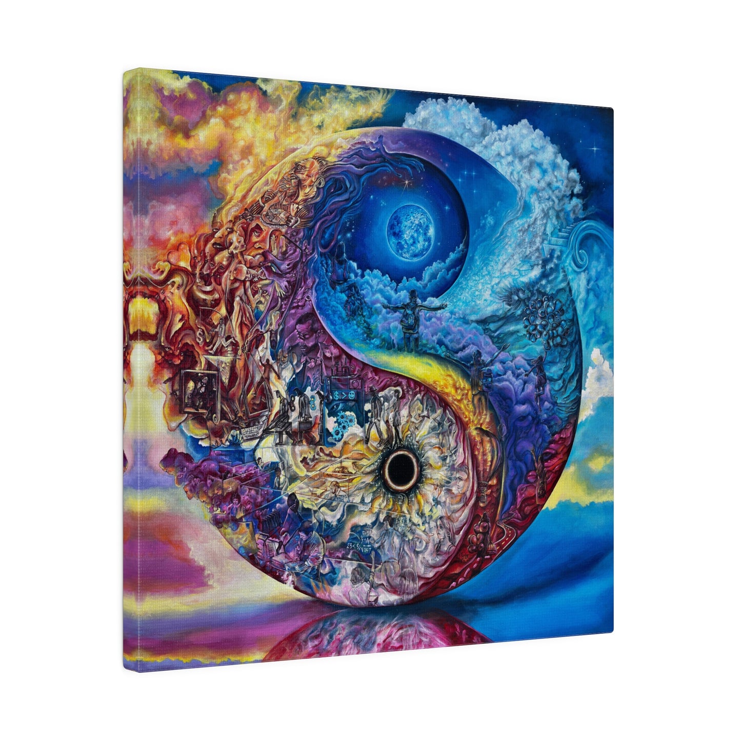 Celestial Dichotomy - Canvas Print