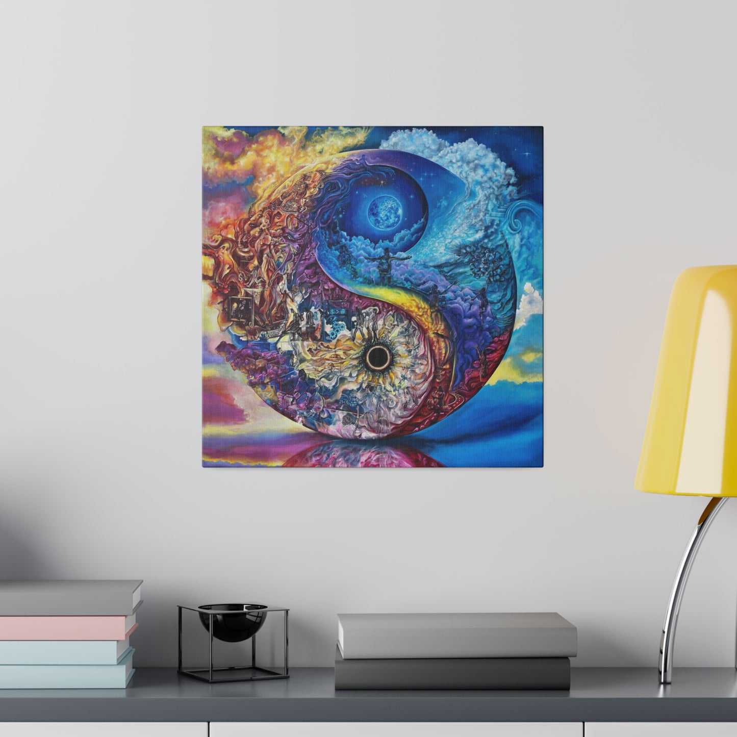 Celestial Dichotomy - Canvas Print