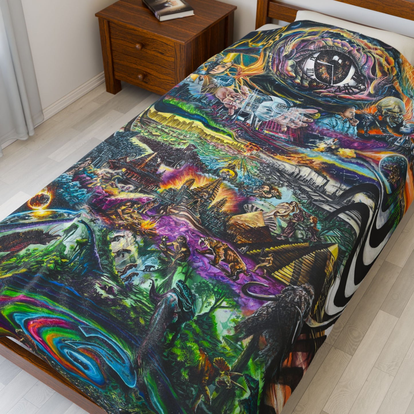 EVOL: Earth’s Vast Origin of Life - Plush Blanket
