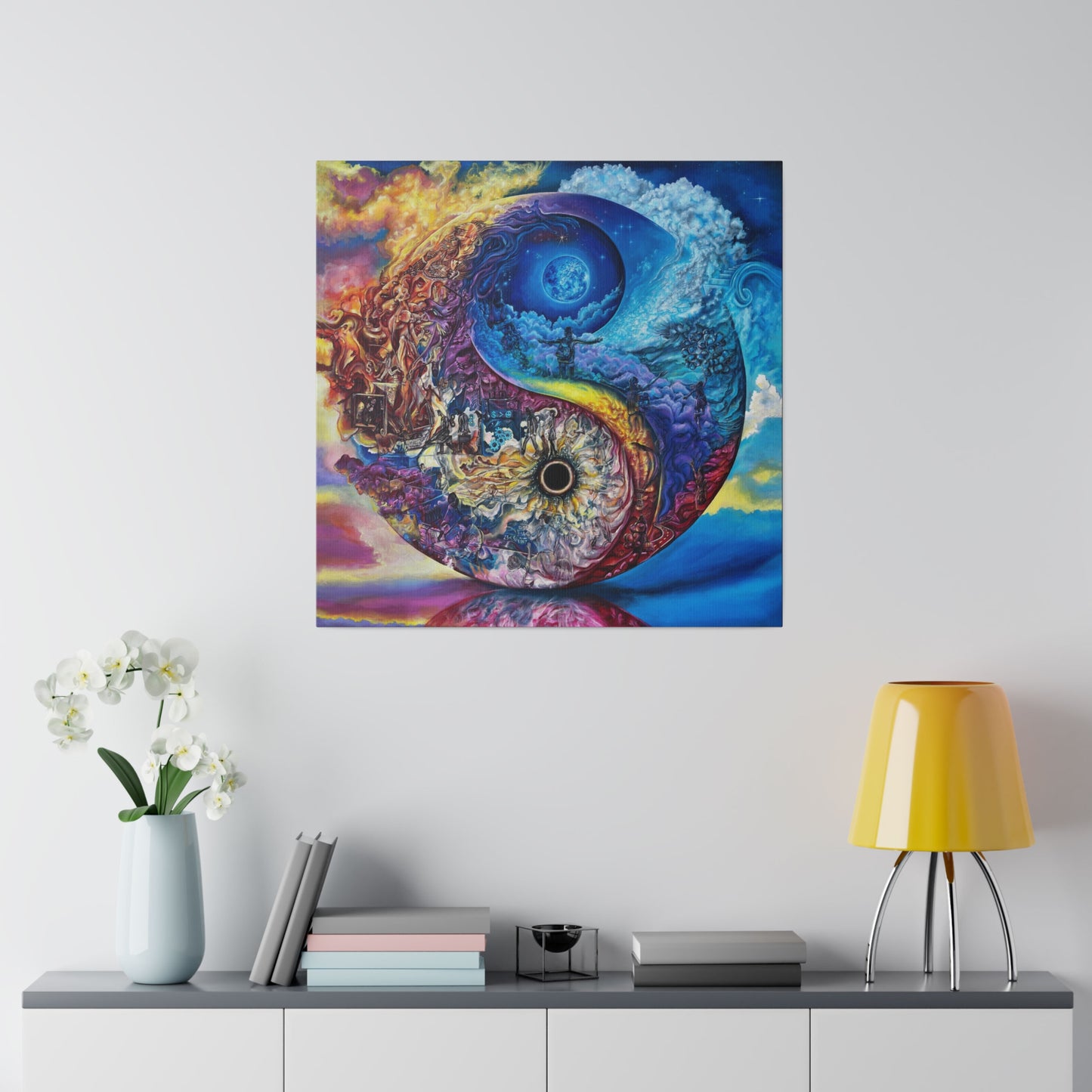 Celestial Dichotomy - Canvas Print