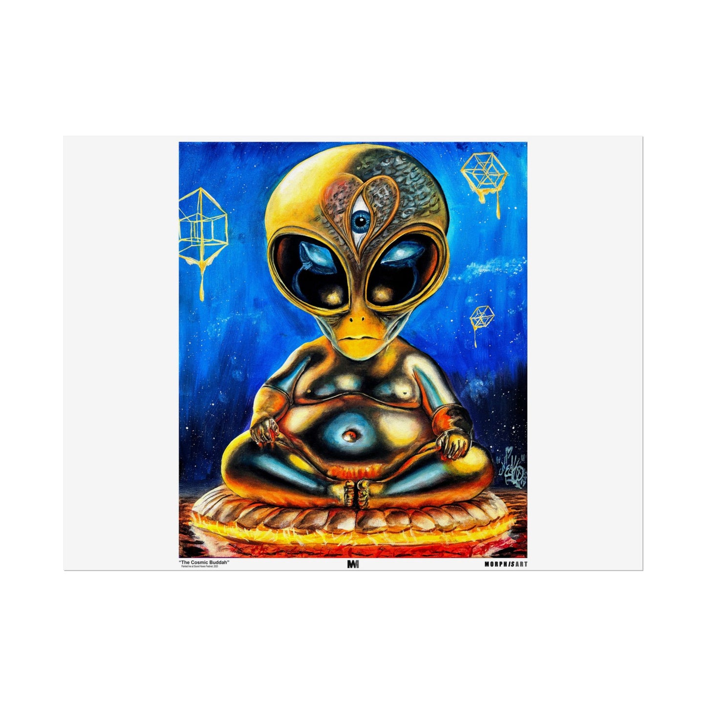 The Cosmic Buddah - Posters