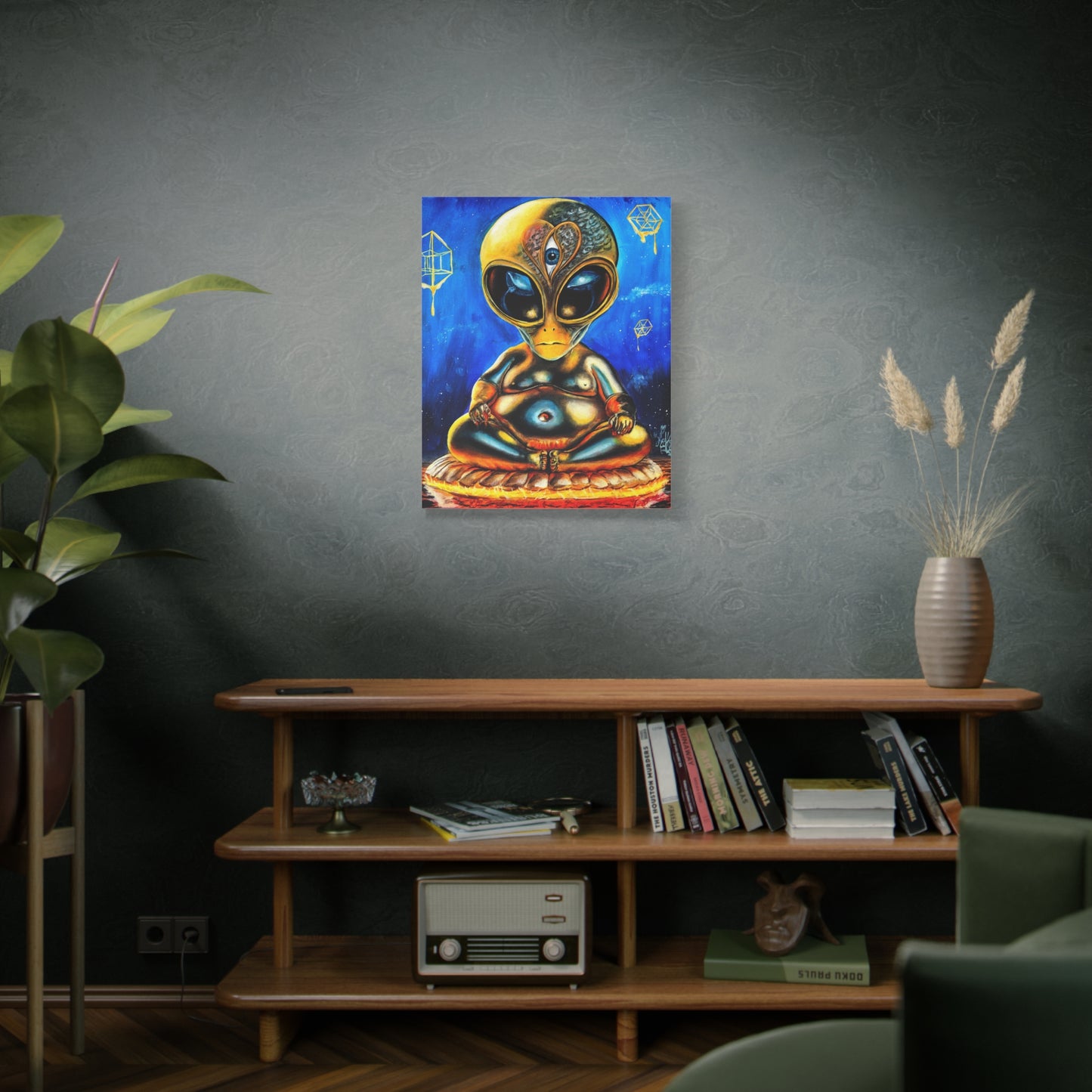 The Cosmic Buddah - Canvas Print
