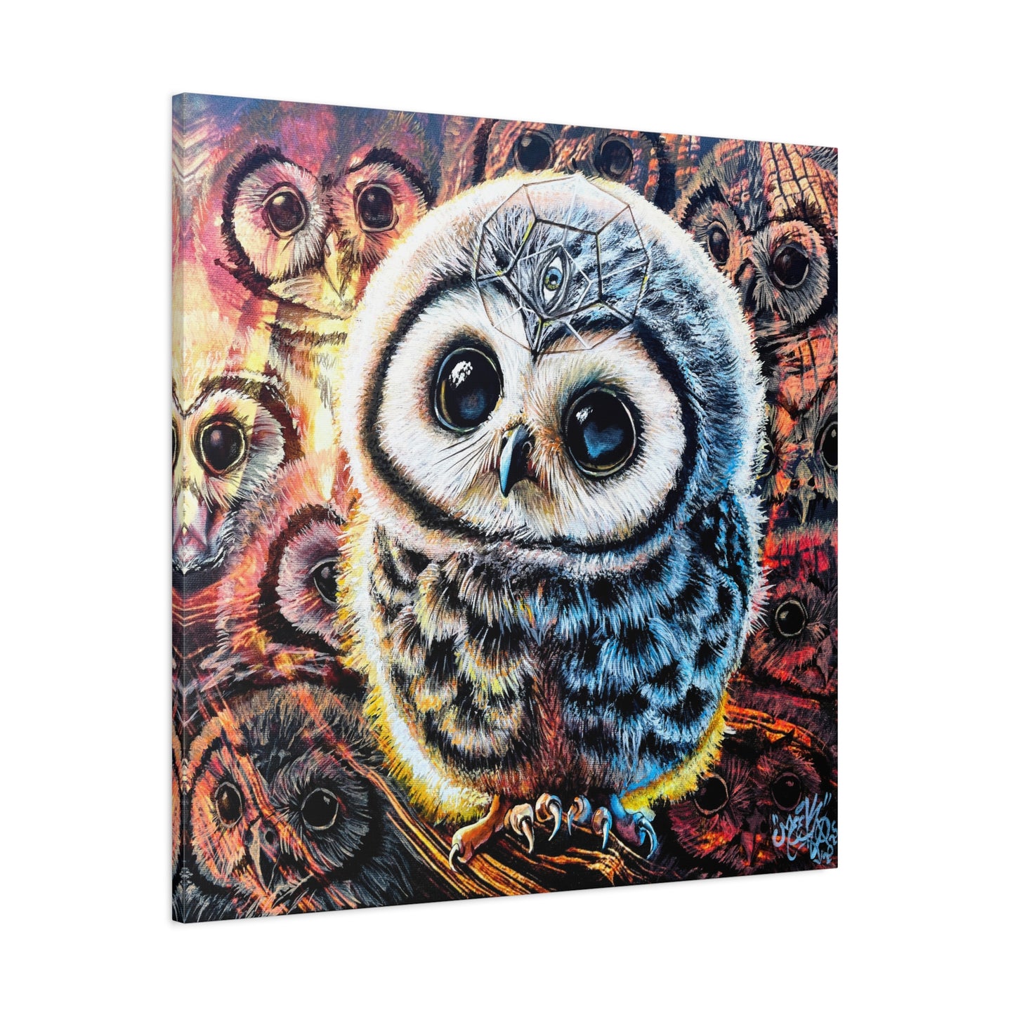 Hoos Watching Who? - Canvas Print