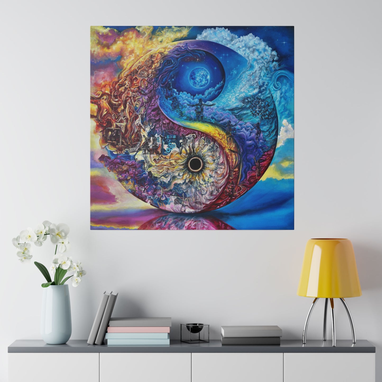 Celestial Dichotomy - Canvas Print