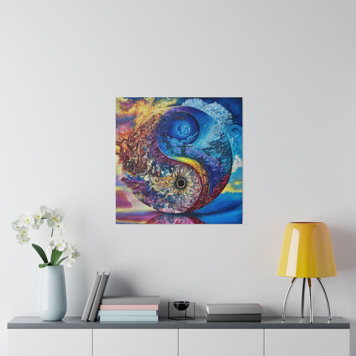 Celestial Dichotomy - Canvas Print