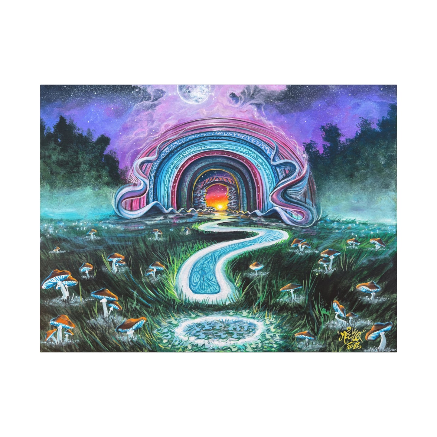 The Painting That Never Happened - Canvas Print