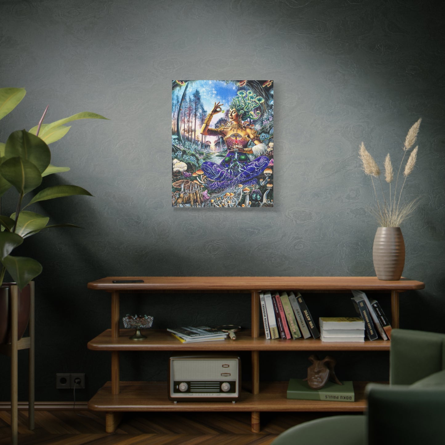 Mycelium Mistress - Canvas Print