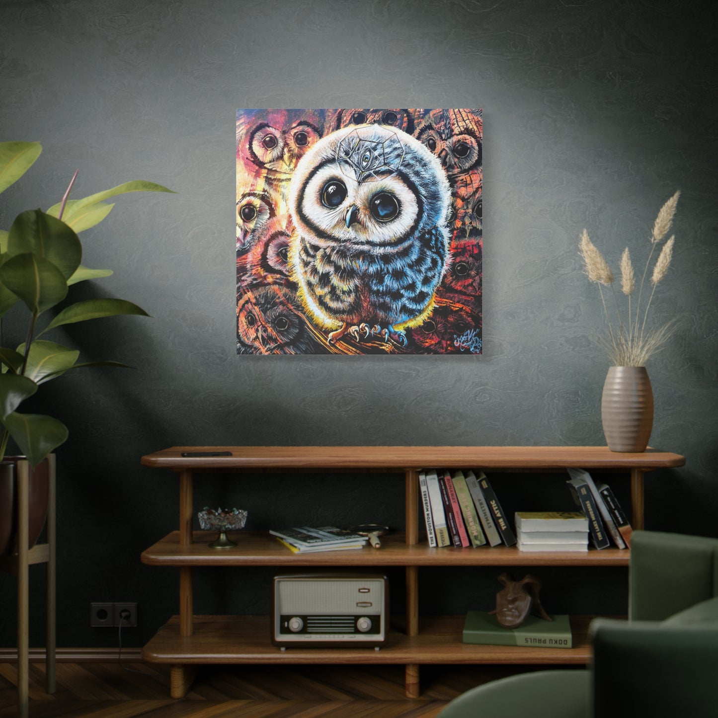 Hoos Watching Who? - Canvas Print