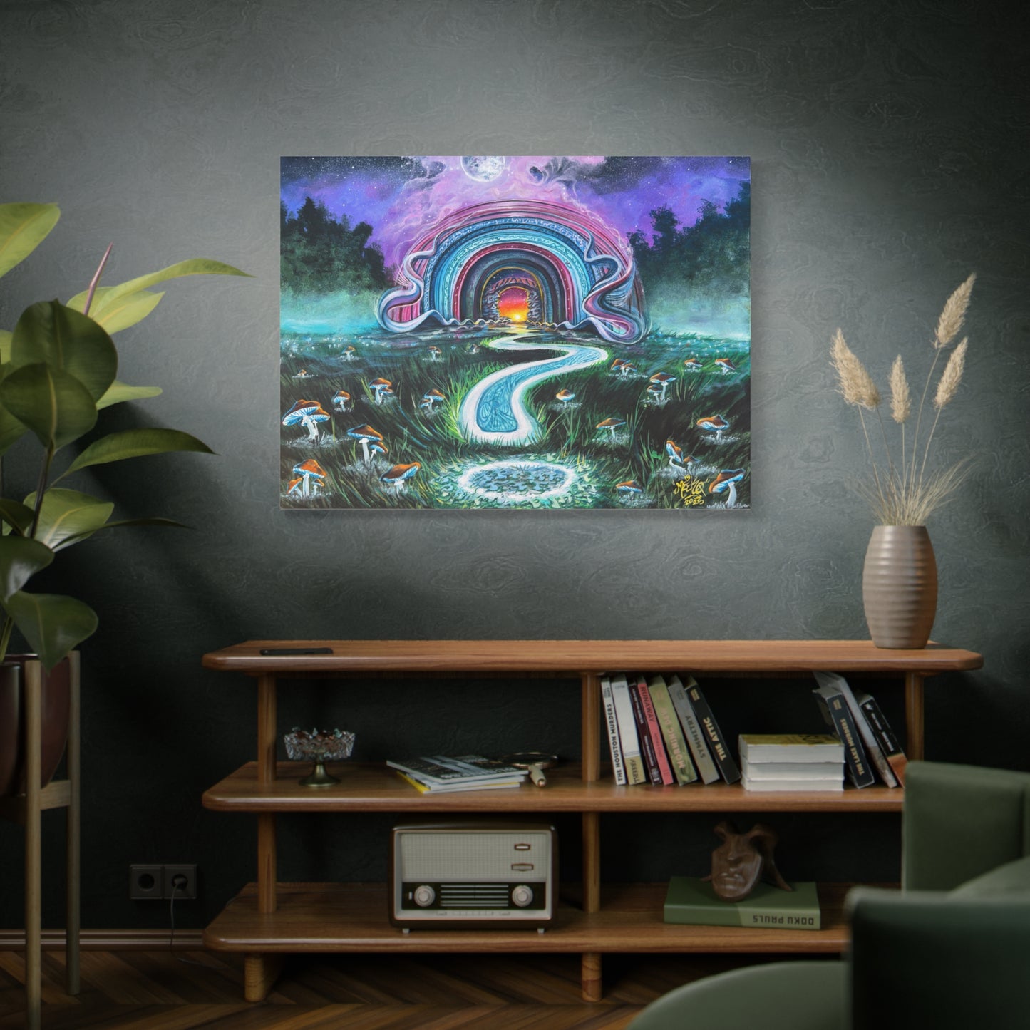 The Painting That Never Happened - Canvas Print