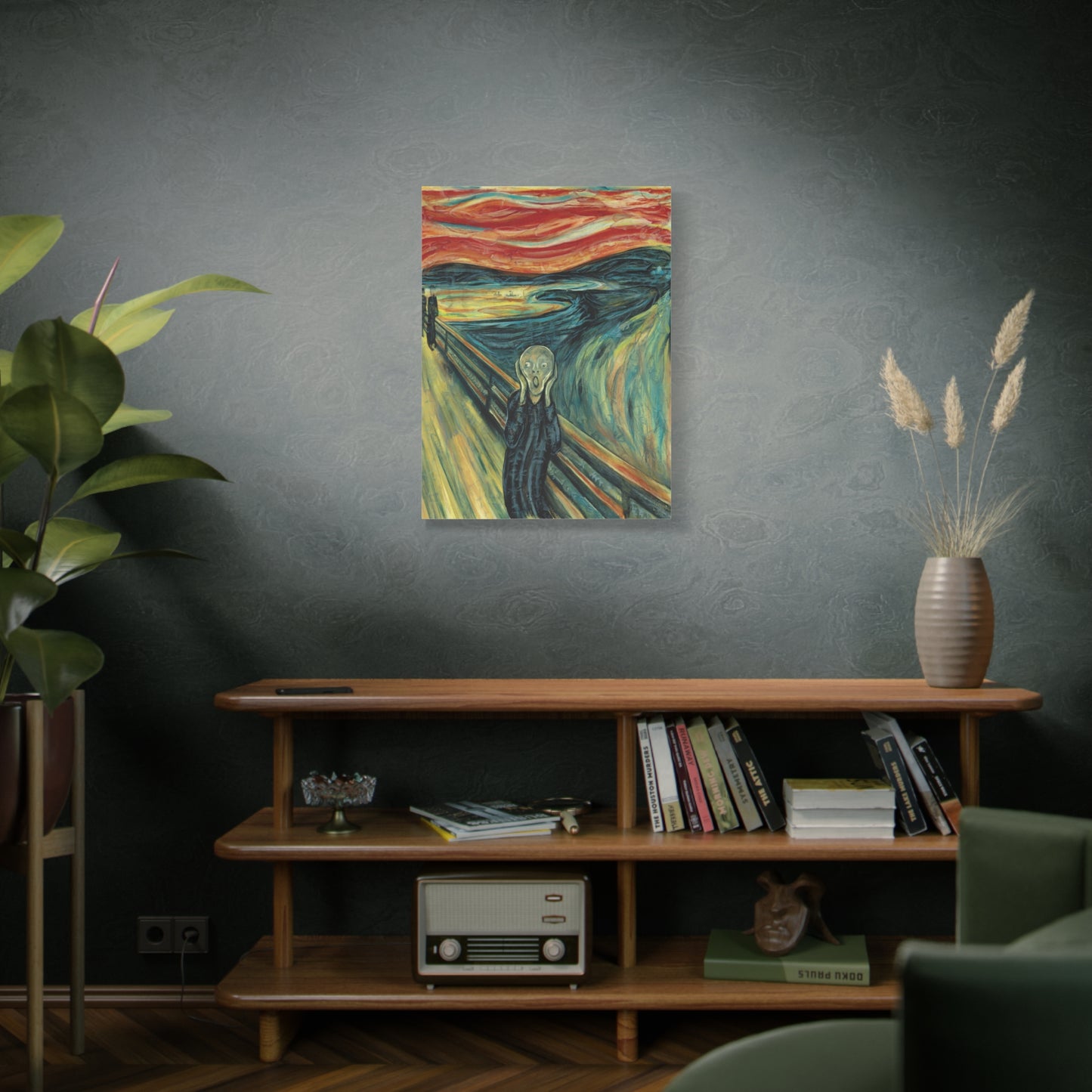 Morphed Scream - Canvas Print