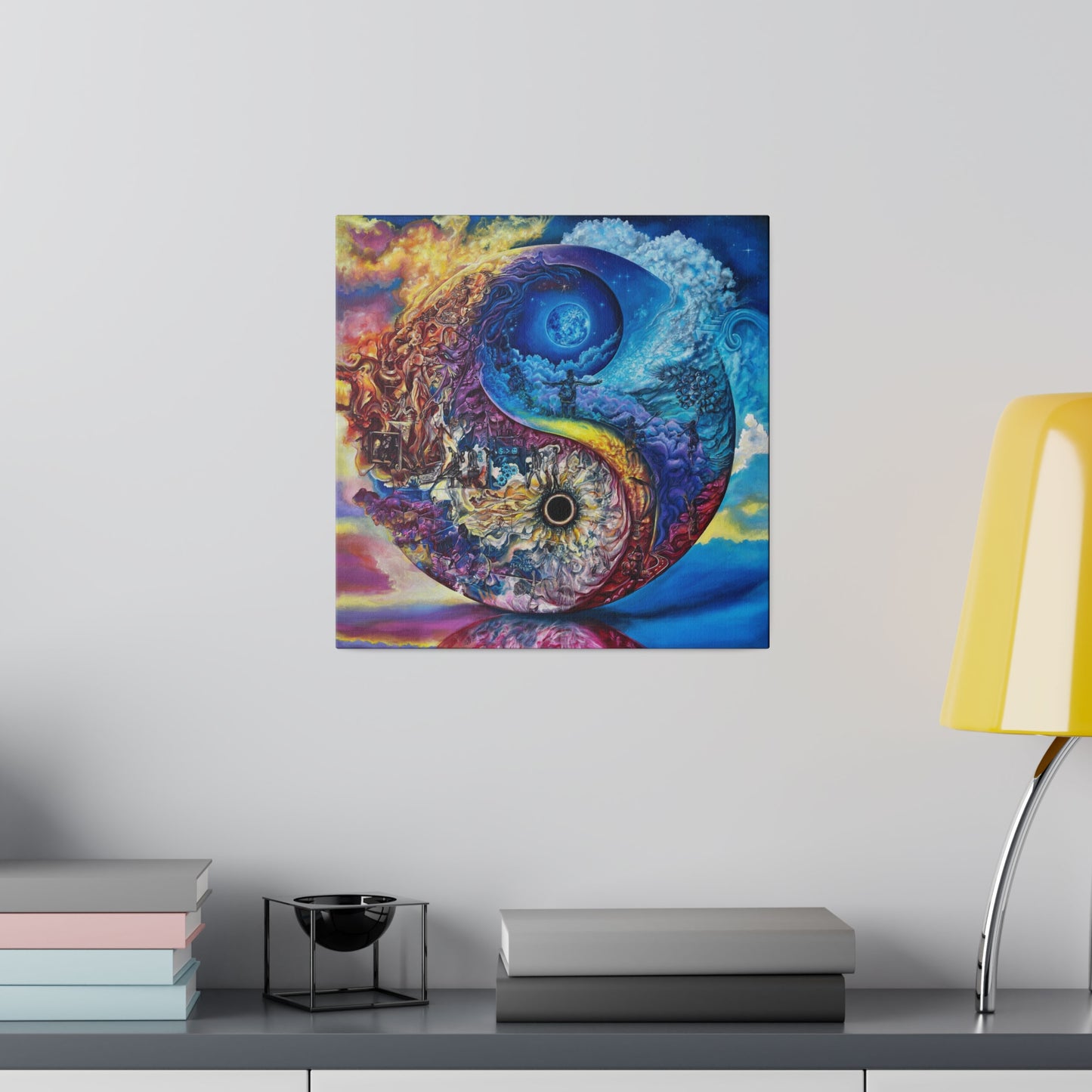 Celestial Dichotomy - Canvas Print