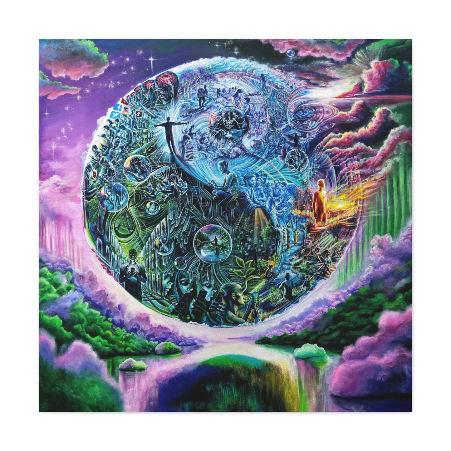 Pure - Canvas Print