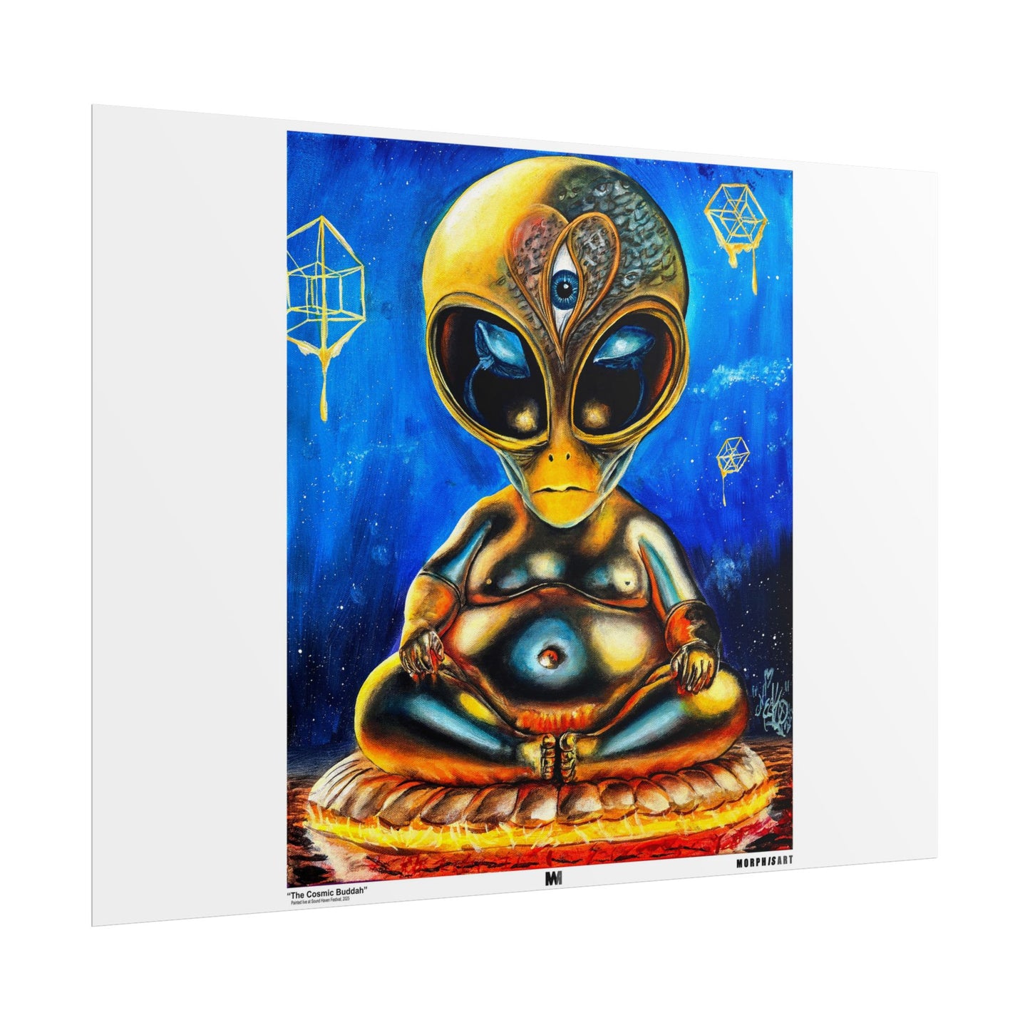 The Cosmic Buddah - Posters