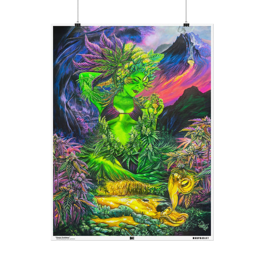 Ganja Goddess - Fine Art Prints