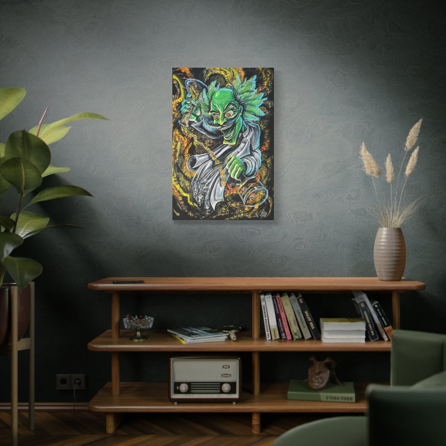 Mad Dabbingtist - Canvas Print