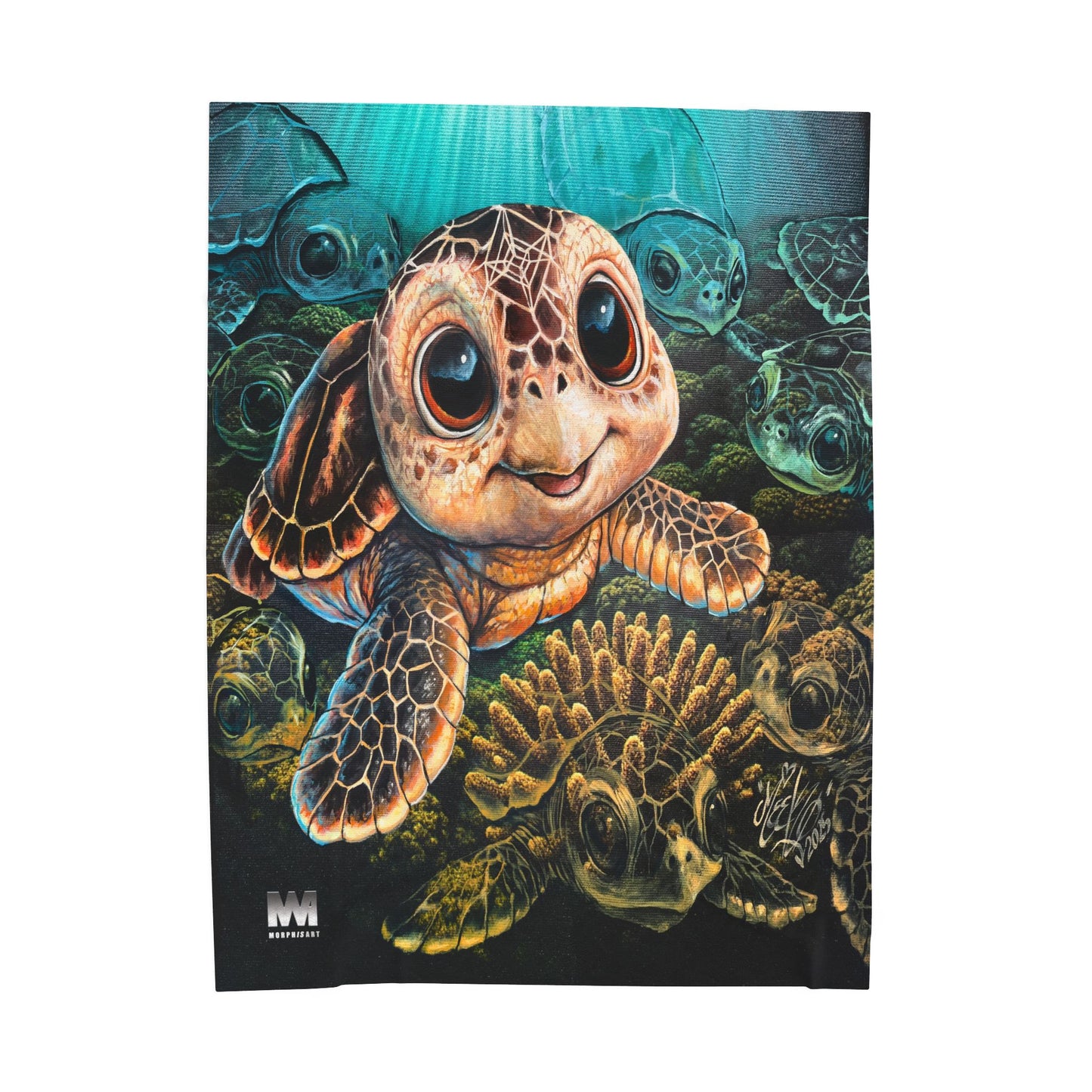 Beneath the Surface Plush Blanket