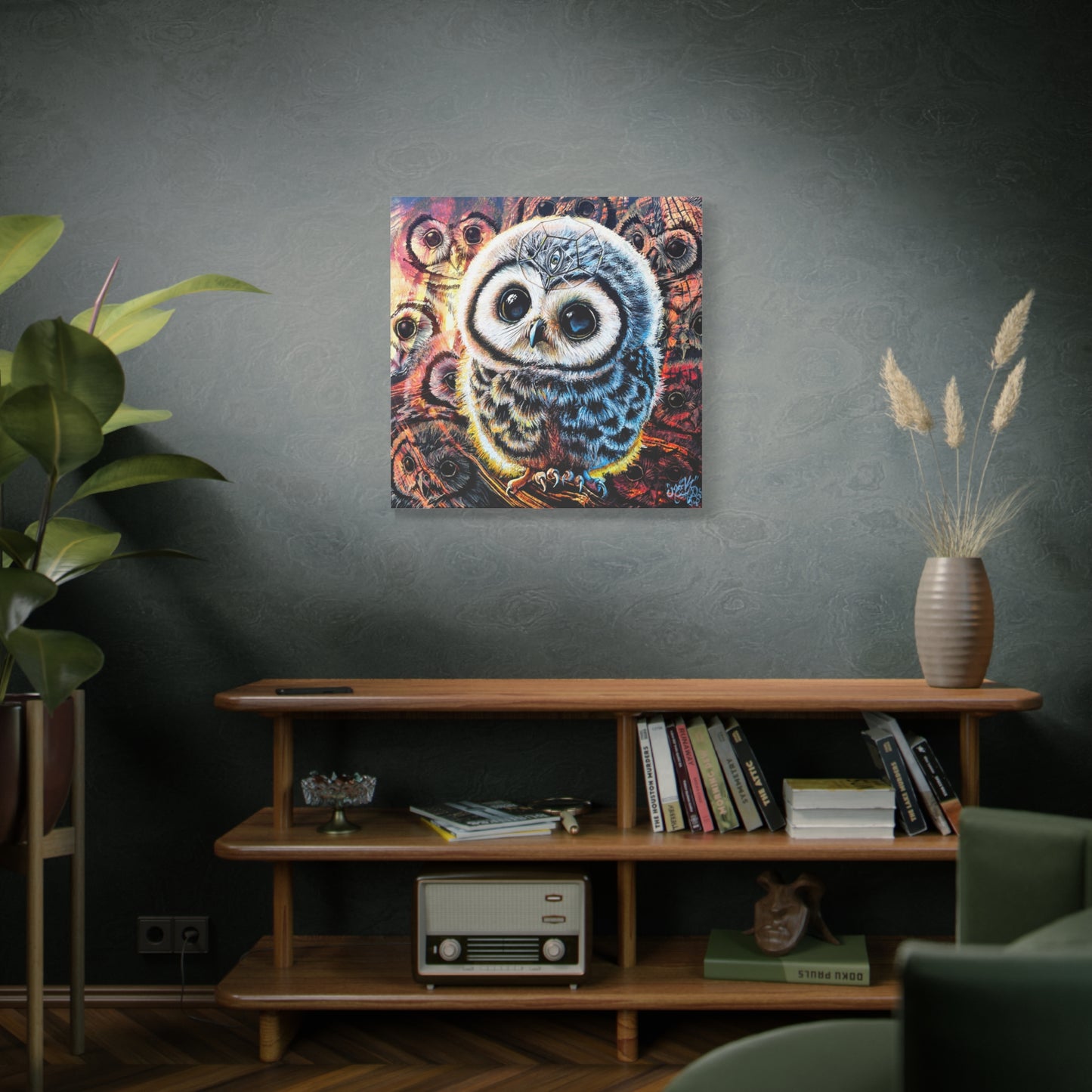 Hoos Watching Who? - Canvas Print