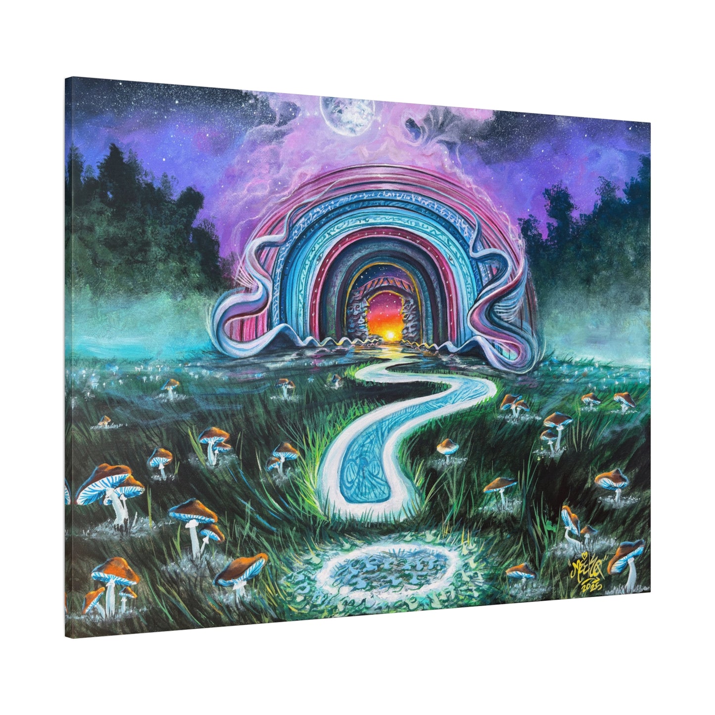 The Painting That Never Happened - Canvas Print