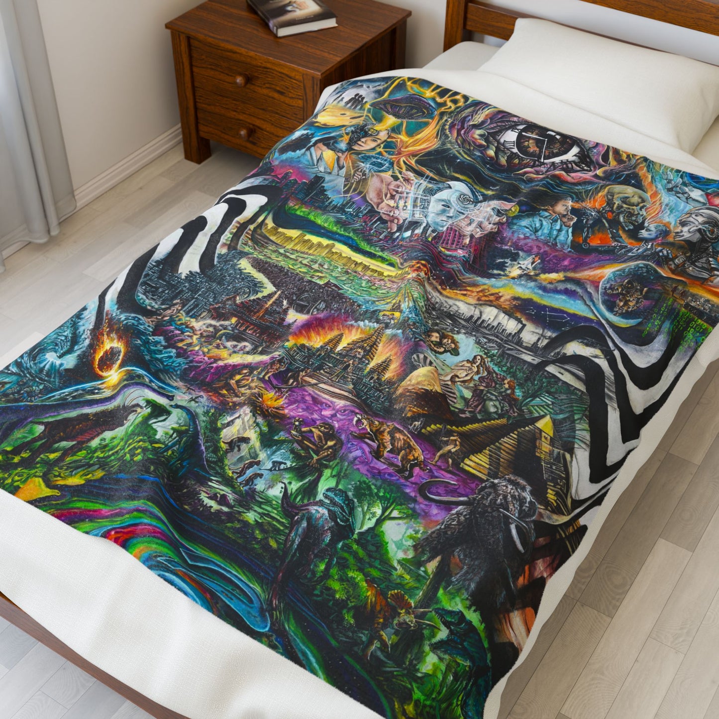 EVOL: Earth’s Vast Origin of Life - Plush Blanket