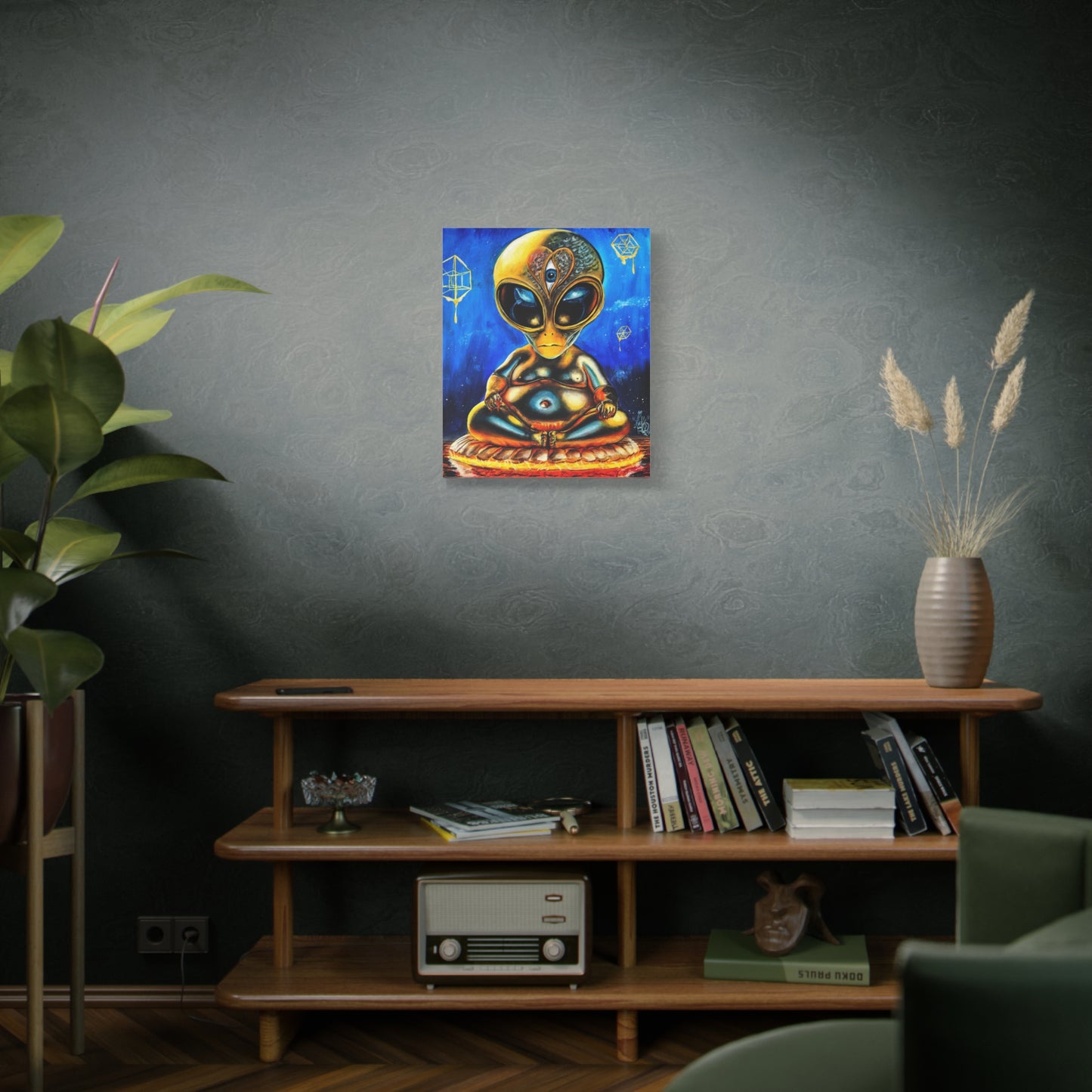 The Cosmic Buddah - Canvas Print