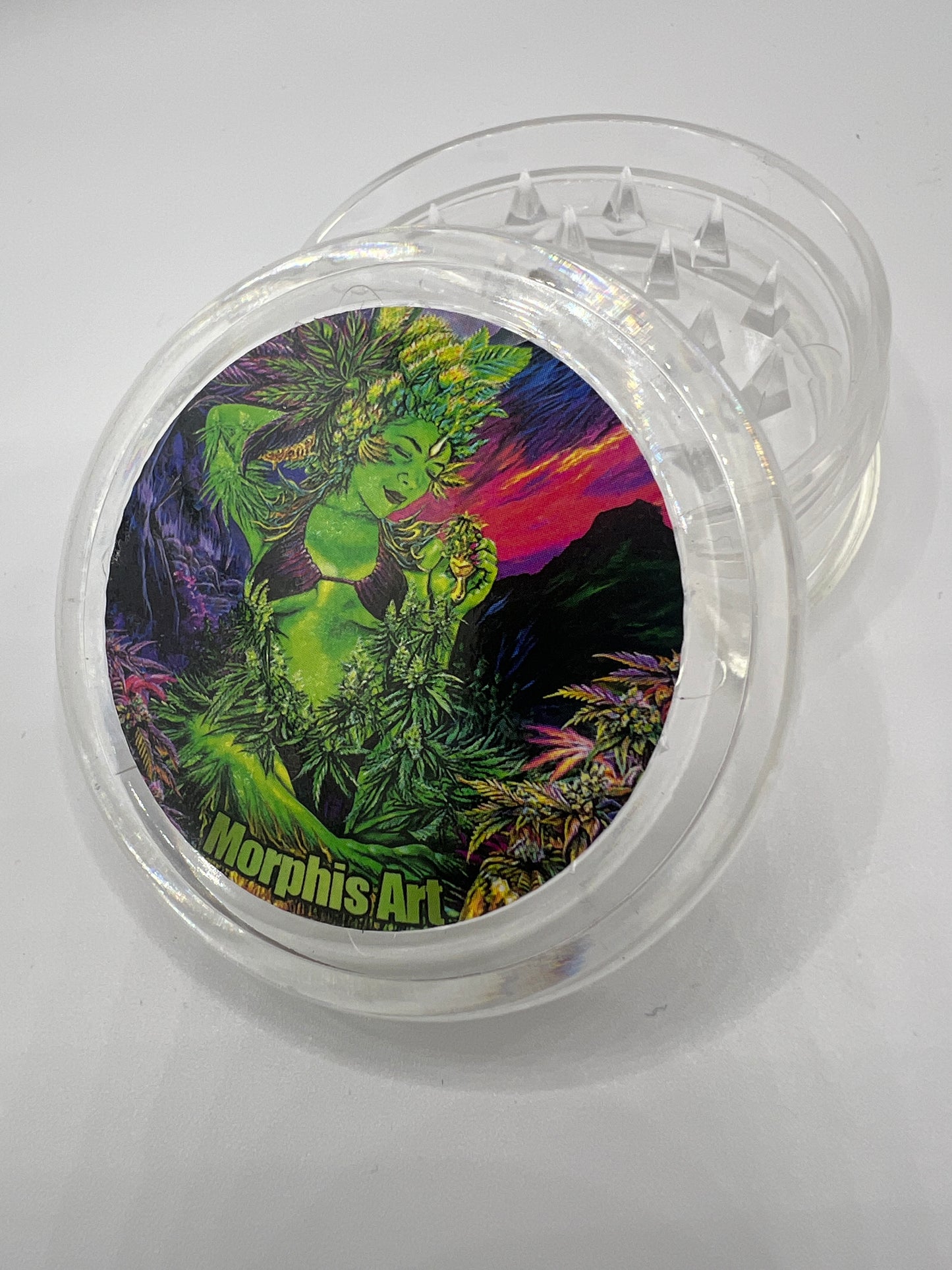 Morphis Art Acrylic Grinder with Storage Compartment