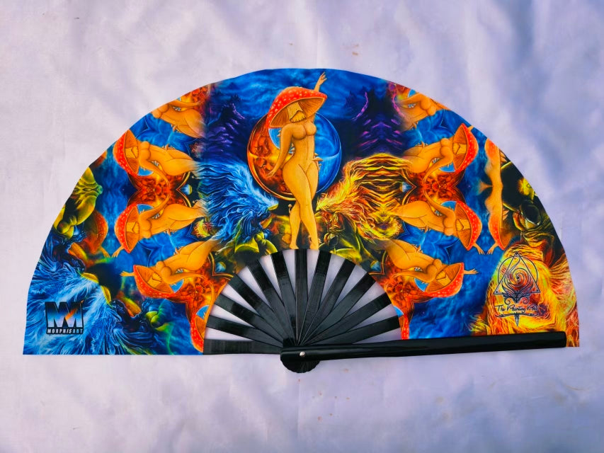 Cradle of Creation - Hand Fan