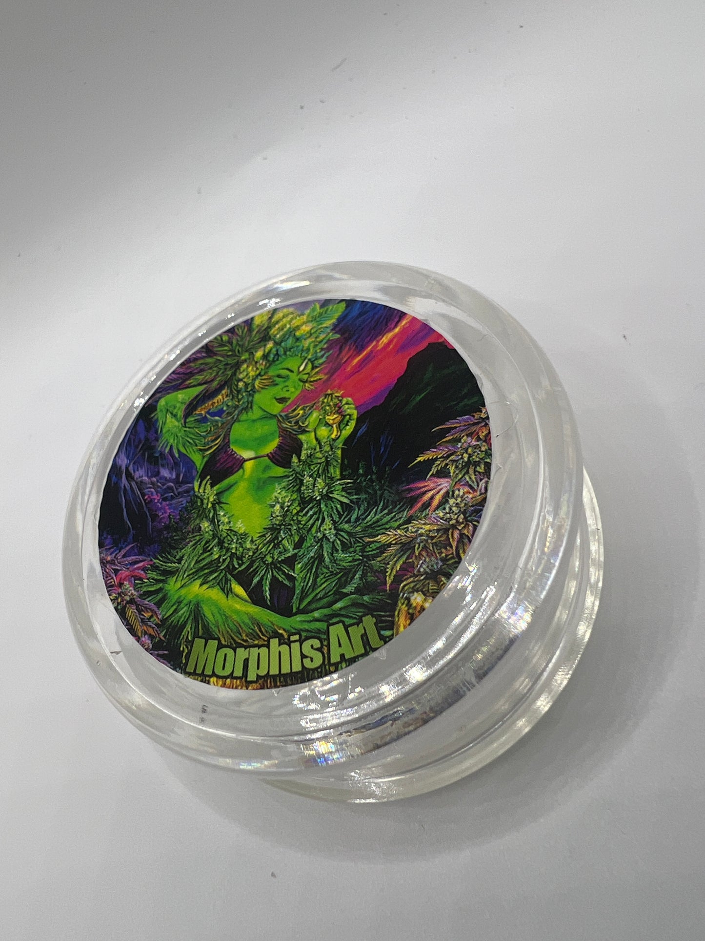 Morphis Art Acrylic Grinder with Storage Compartment