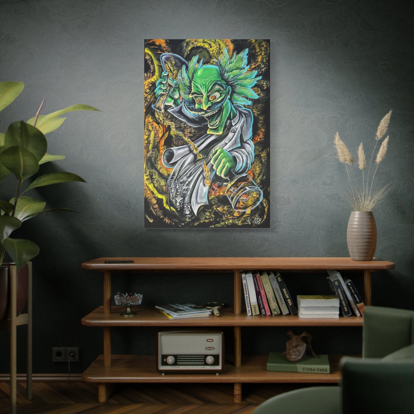 Mad Dabbingtist - Canvas Print