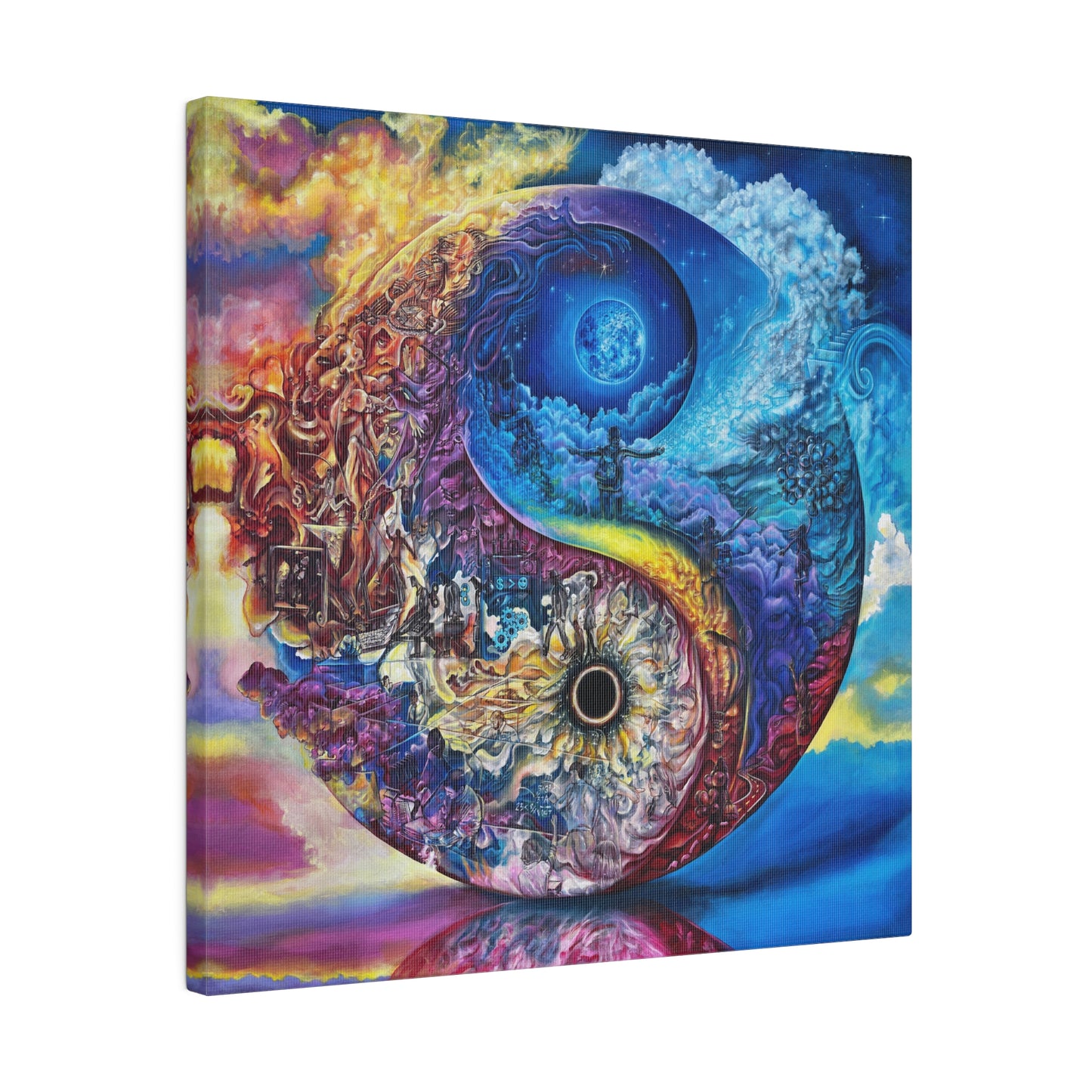 Celestial Dichotomy - Canvas Print