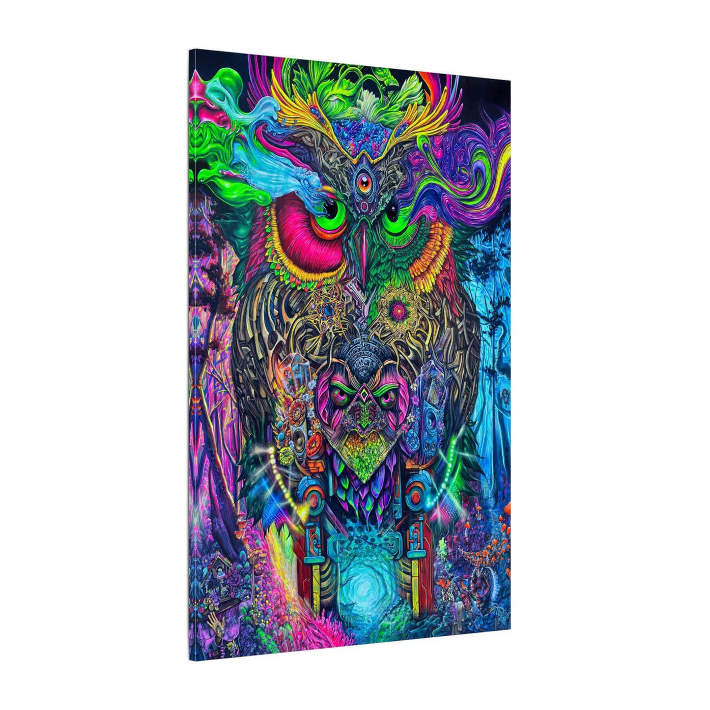 Owl Forest - Canvas Print