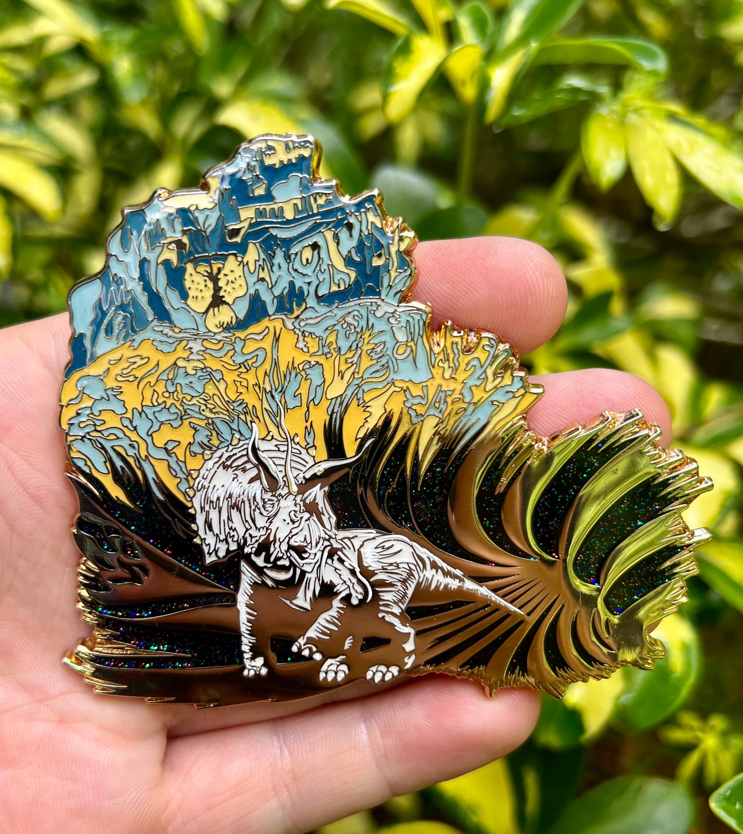 Lost Lands Triceratops - Pin