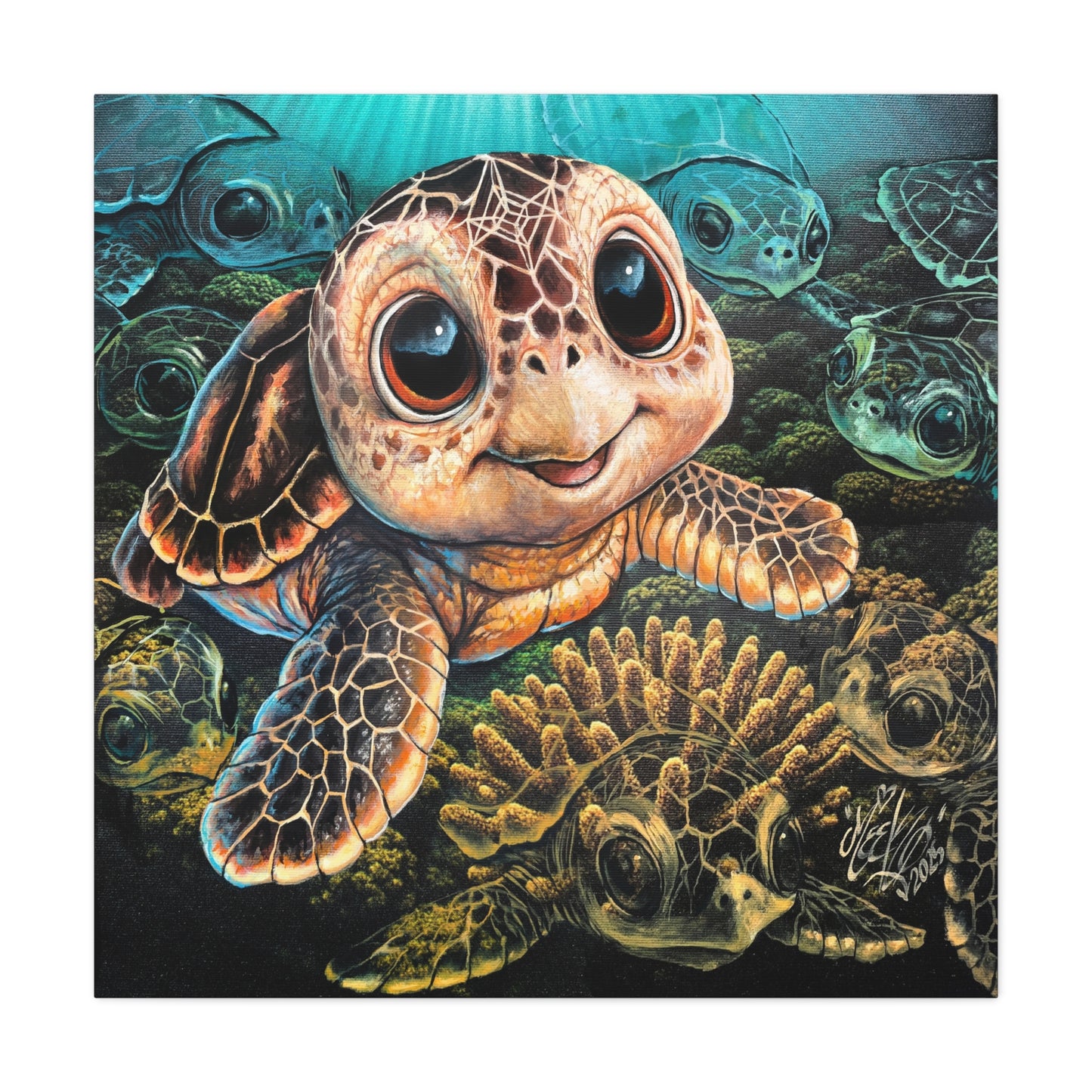 Beneath The Surface - Canvas Print