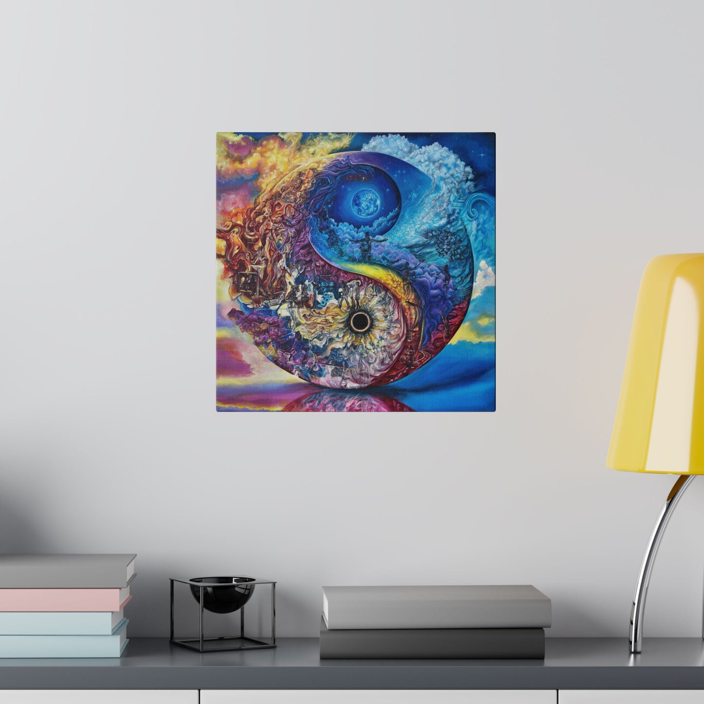 Celestial Dichotomy - Canvas Print