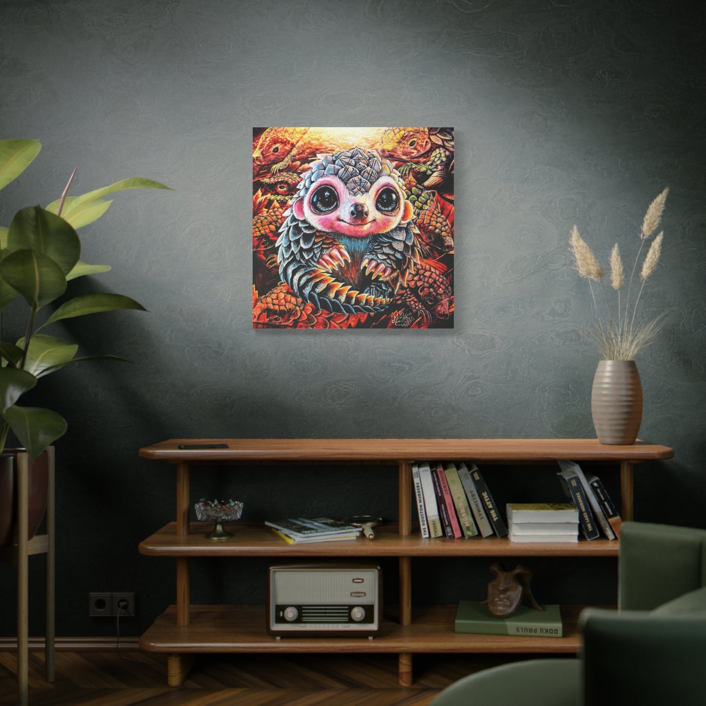 Heart of Scales - Canvas Print