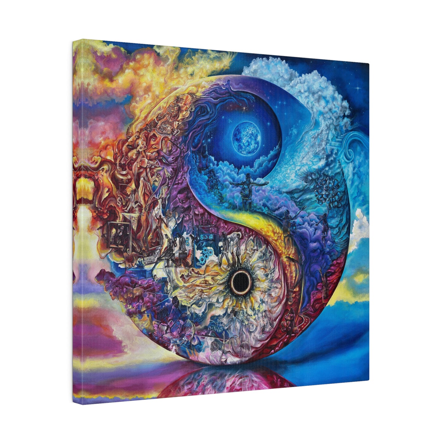 Celestial Dichotomy - Canvas Print