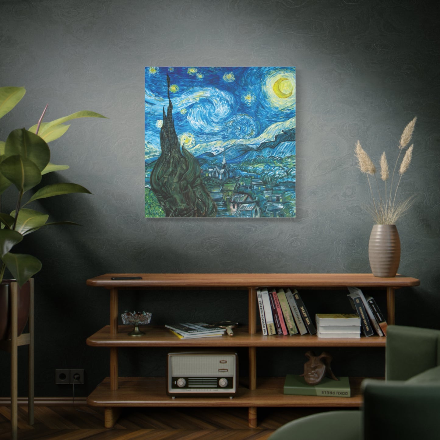 Morphed Starry Night - Canvas Print