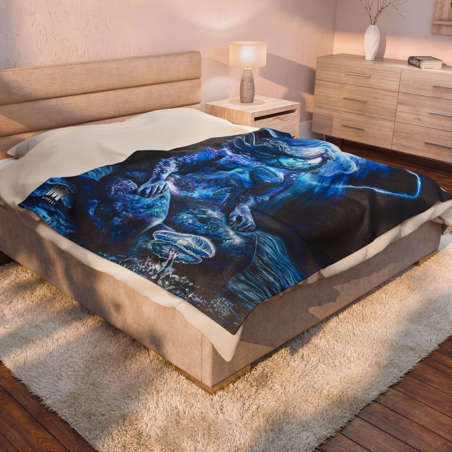 Sea Inside Yourself Queen Blanket