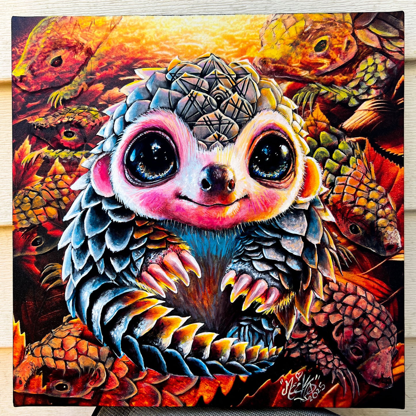 Heart of the Scales – Original Painting