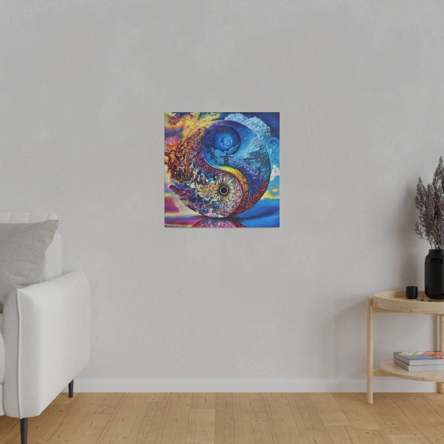 Celestial Dichotomy - Canvas Print