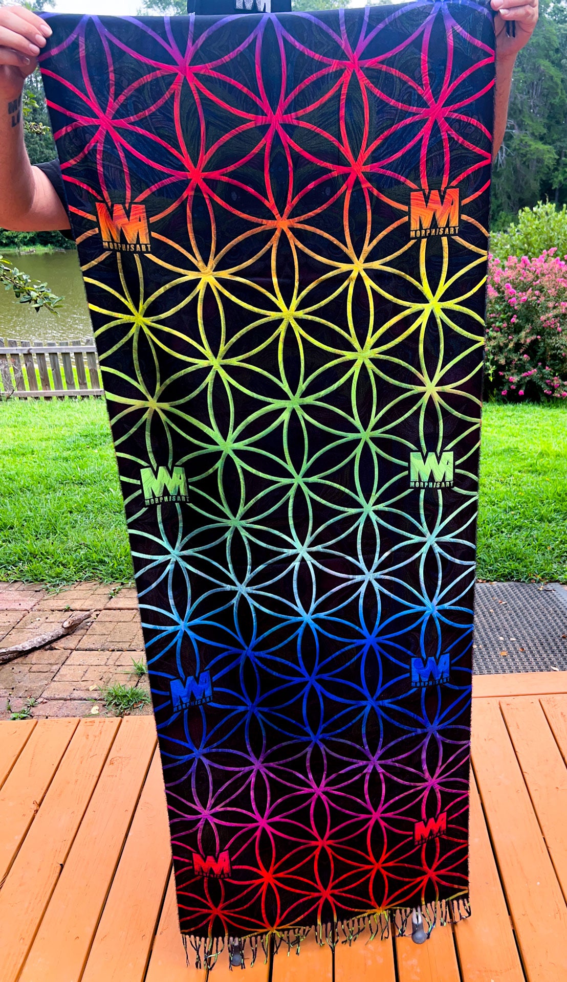 Space Pupperfly - Pashmina