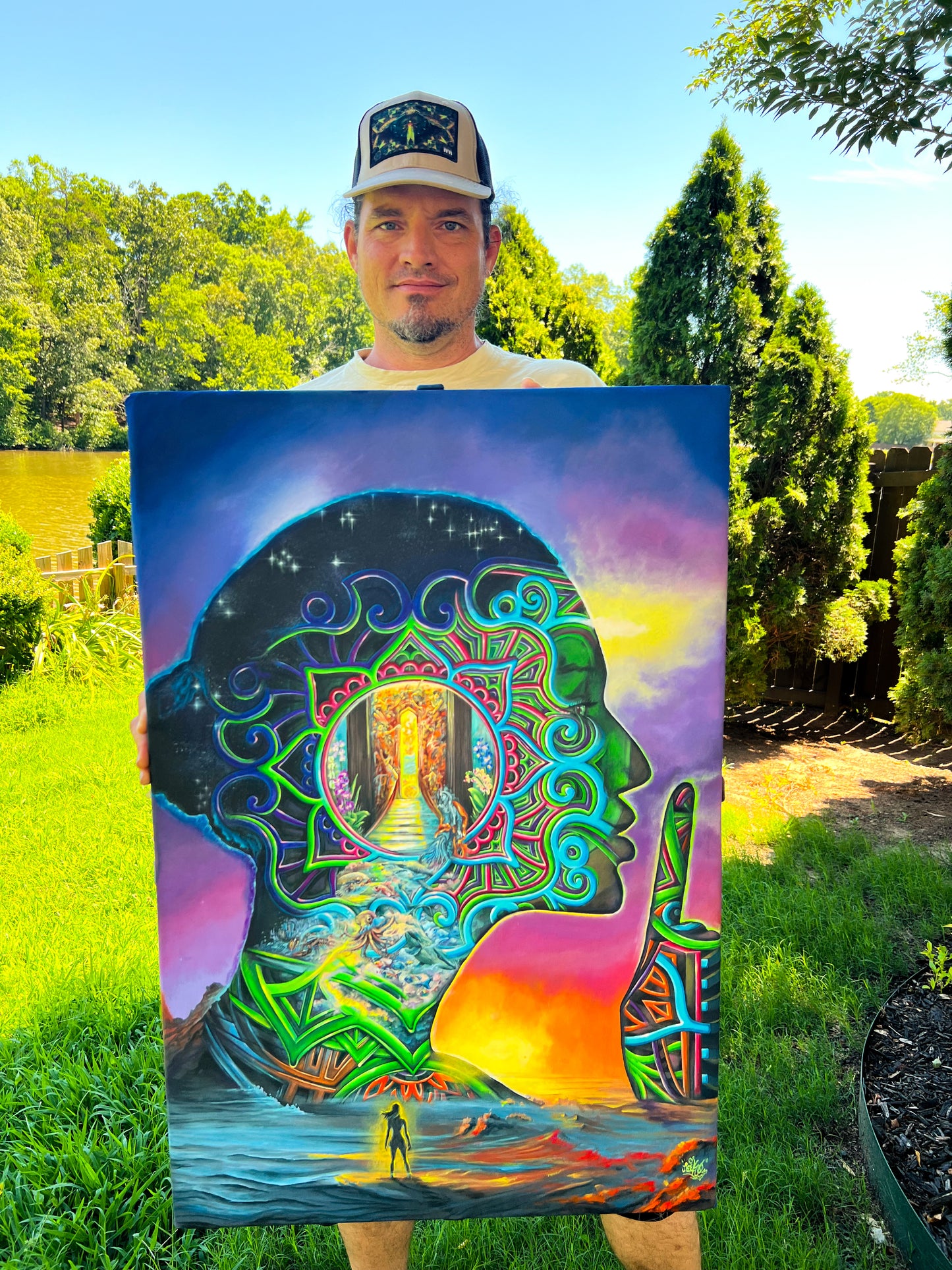 Doorway Deep Within - Original Painting