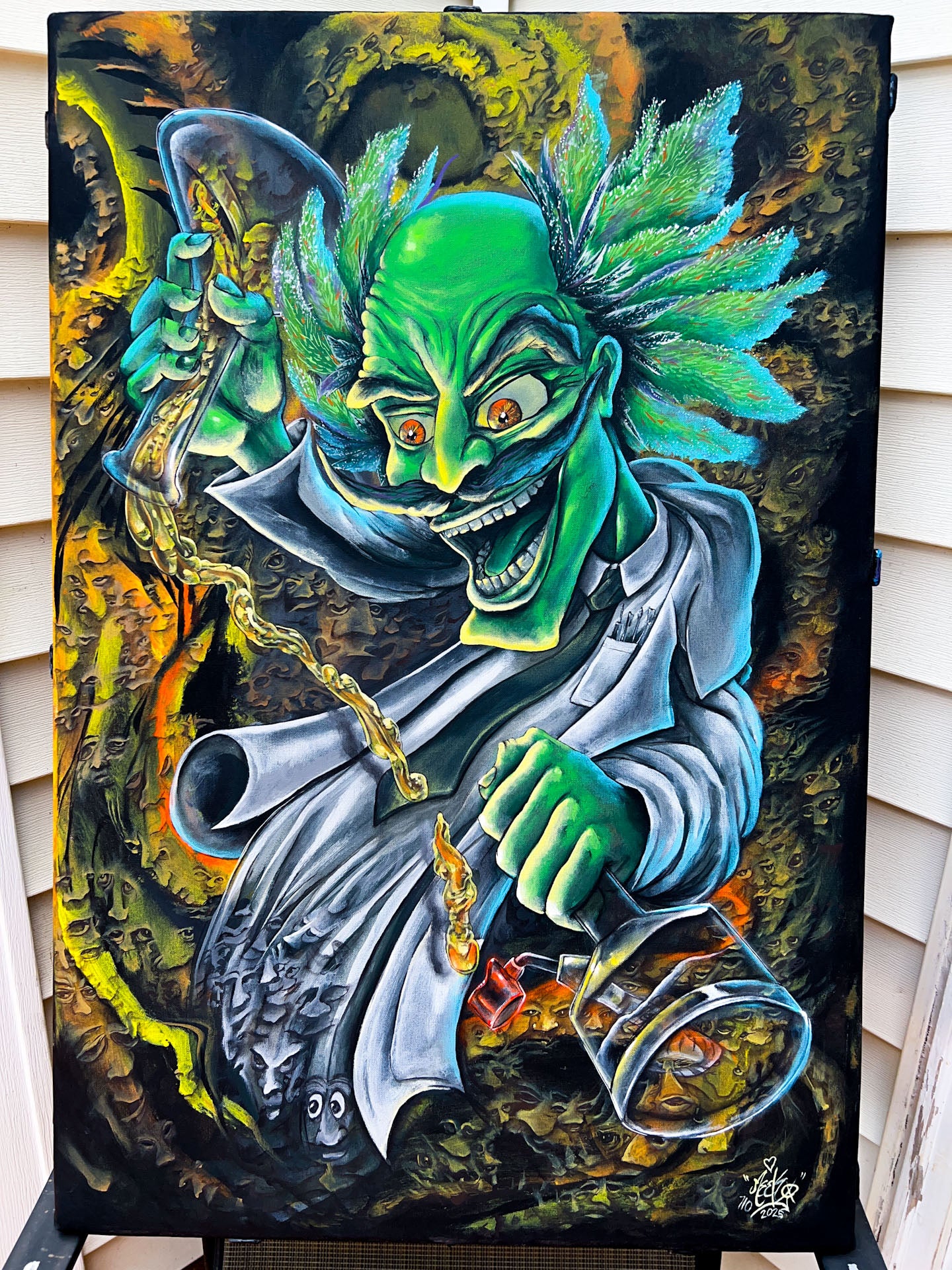 The Mad Dabbingtist - Original Painting