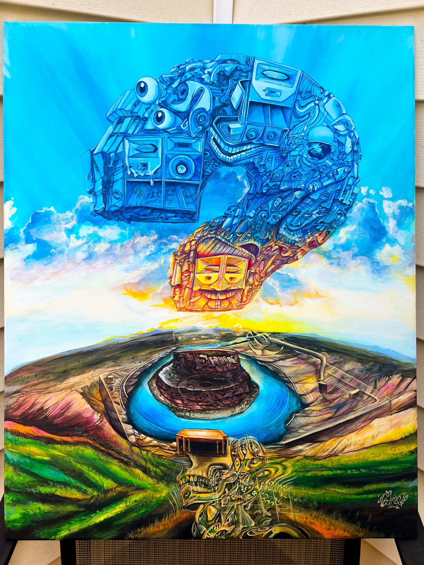 The Final Sunset- Original Painting