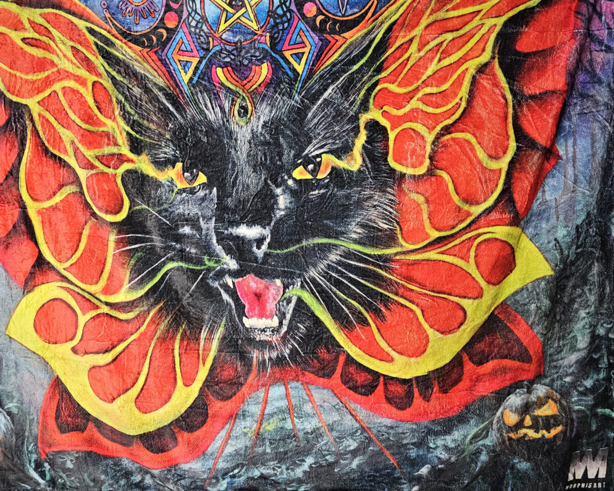 CatButterBat - Queen Blanket