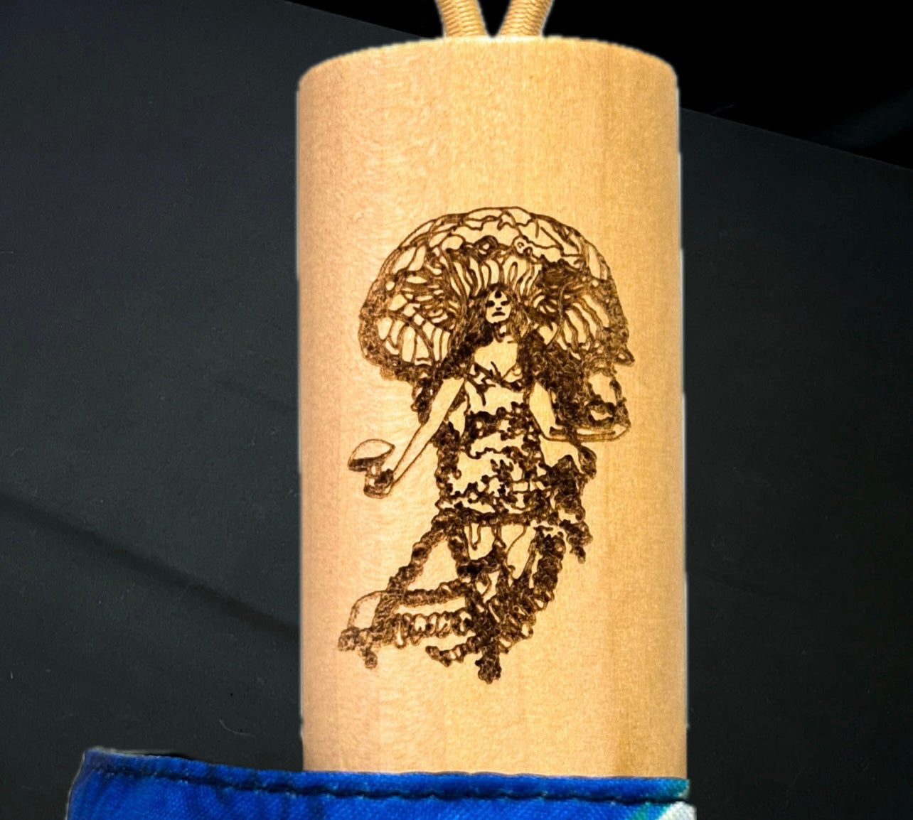 Jelly Shroom Goddess - Compactable Umbrella