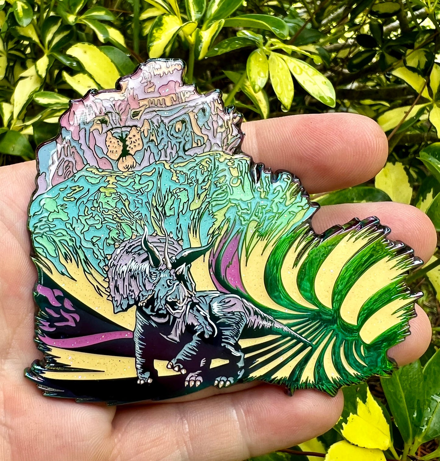Lost Lands Triceratops - Pin