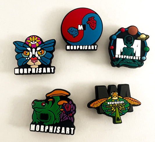 Jibbitz Charm - Croc Charm - Alien Abduction